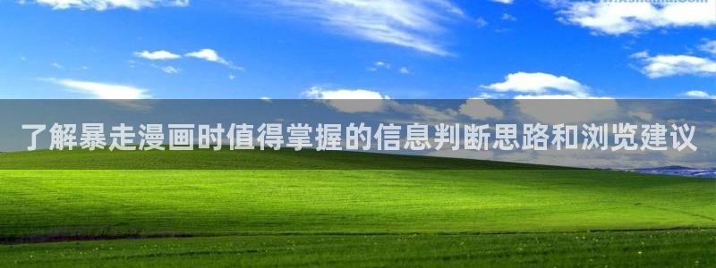 漫画岛在线看漫画：了解暴走漫画时值得掌握的信息判断思路和浏览建议